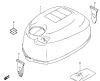 Suzuki DF2.5 Fastner engine cover-61611-97J01-000